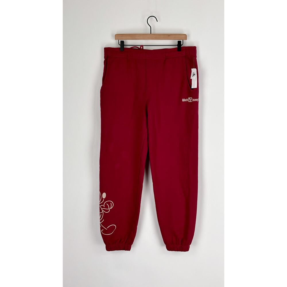 Walt Disney World Mickey Genuine Mousewear Sweatpants Adult Size Medium New